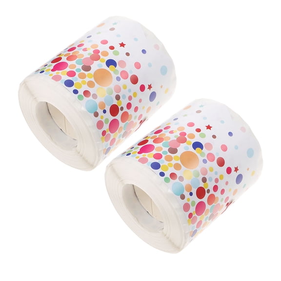 FENGGUIQU Decorative White Wave Border Paper for Classroom Office Bulletin Board Displays