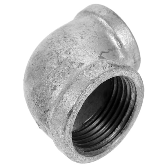 FENGGUIQU Drain Pipe Connector Elbow Iron Plumbing Fitting 1 Set for Home and Industrial Use