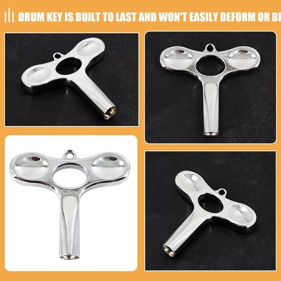 FENGGUIQU Drum Keys Metal Drum Key Tuner Tuning Tool for Beginner Drummers 1Pack