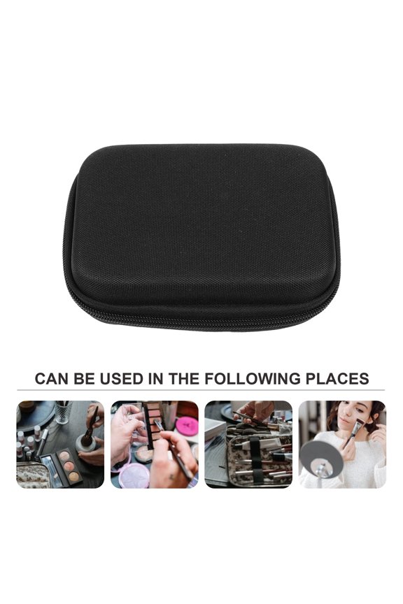 Essential Oil Travel Storage Bag Essential Oil Bottle Bag Black EVA for Adults 1Pcs