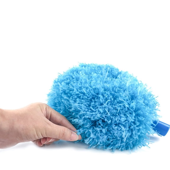 FENGGUIQU Extended Fiber Duster with Pole for Hard to Reach Areas Ceiling Fan and Cobweb Removal