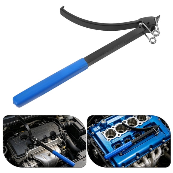 FENGGUIQU Flywheel Turner Tool for Automotive Engine Repair with Heavy Duty Forged Metal and Ergonomic Handle