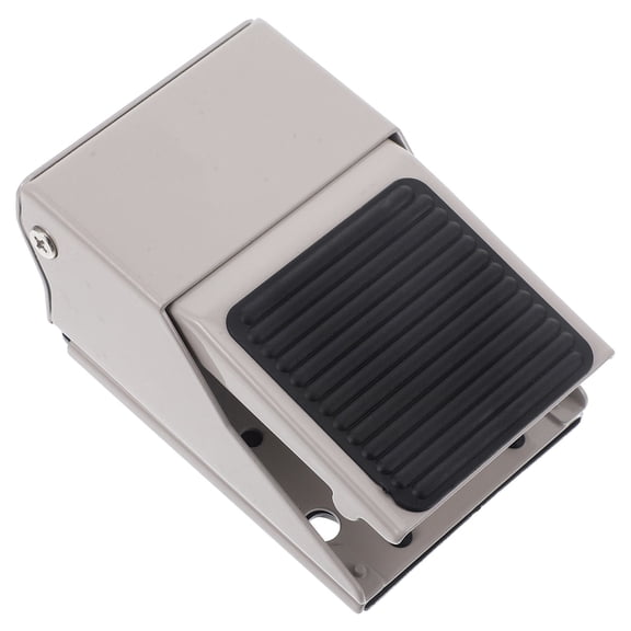 FENGGUIQU Foot Pedal Valve Air Switch White Pneumatic Control Valve for Efficient Replacement Use