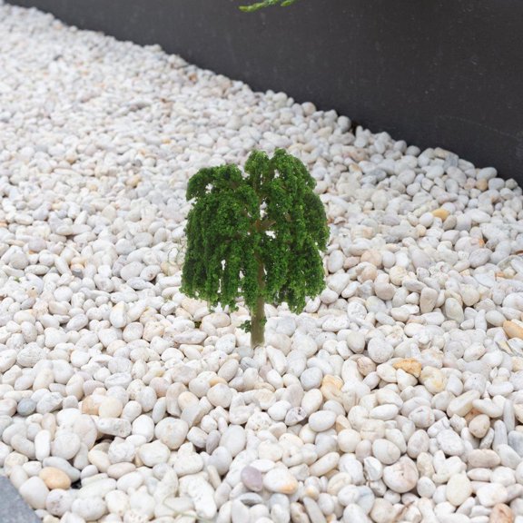 FENGGUIQU Green Artificial Tree Plastic Simulation for House Model Landscaping and Interior Decor