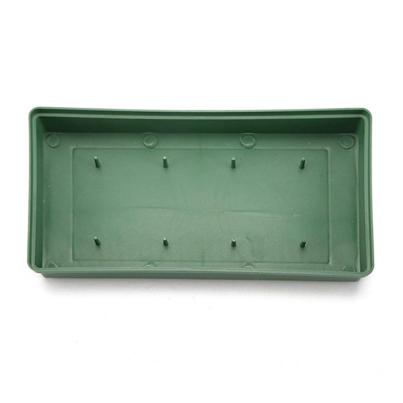 FENGGUIQU Plastic Green Flower Decor Pot with Eight Cells for Wedding Party Table Planting