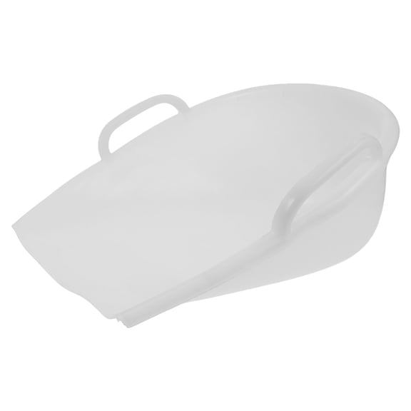 FENGGUIQU Multi-Use Dustpan, Grey Plastic, Ergonomic Design for Comfortable Use