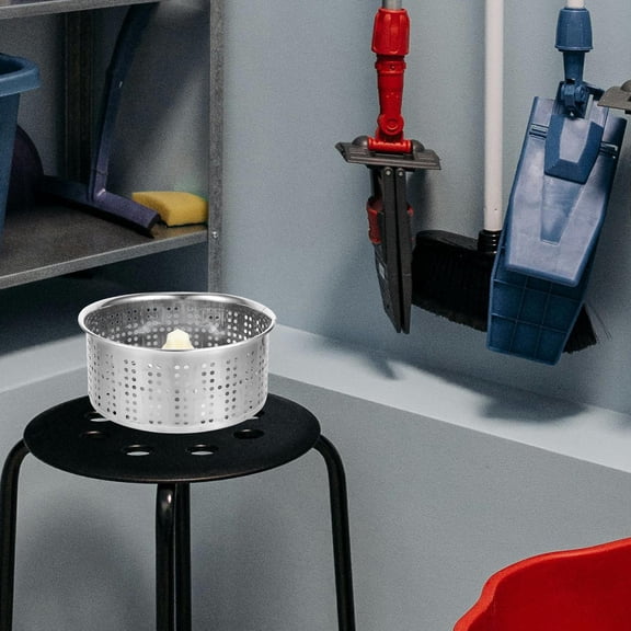 FENGGUIQU Heavy Duty Stainless Steel Mop Bucket Set for Home Use, Versatile Cleaning on Hardwood Floors