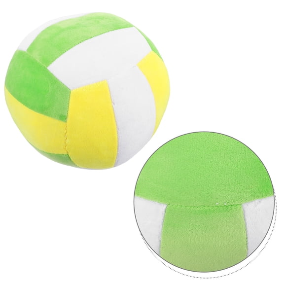 FENGGUIQU Indoor Volleyball Round Volleyball Seat Cushion Plush Use All Ages 1Pcs