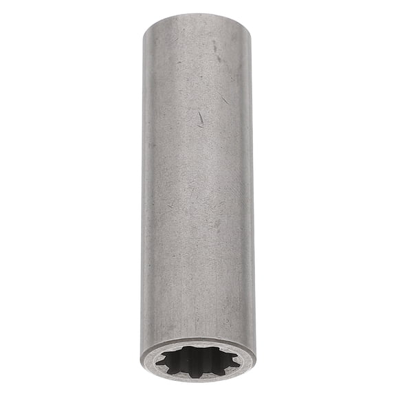 FENGGUIQU Industrial Steel Pump Drive Coupling Shaft for Auto Hoist with High Hardness Plated Silver Finish