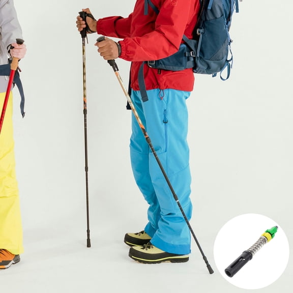 FENGGUIQU Internal Lock Accessories Trekking Pole Parts Black 1Set