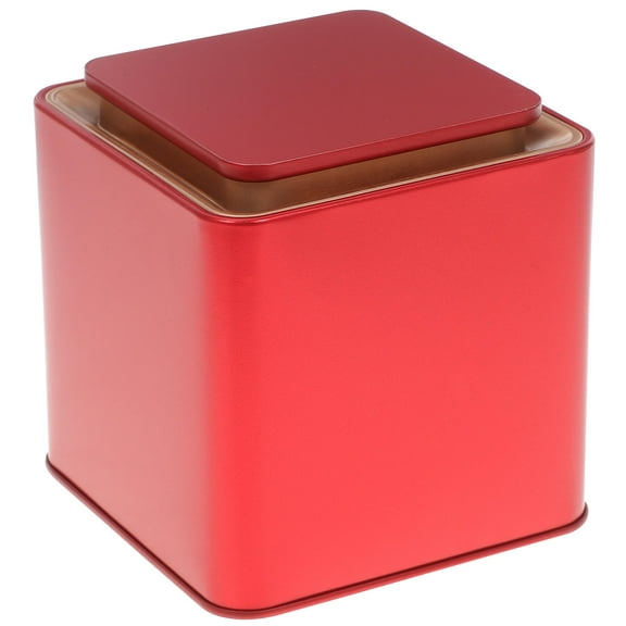 FENGGUIQU Creative Silver Iron Canister for Home - Long Preservation, Practical Storage