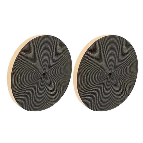 FENGGUIQU Khaki Car Speaker Sealing Tape Foam Gasket for Soundproofing Waterproof Insulation and Dustproof Protection
