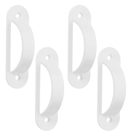 FENGGUIQU Light Switch Guard Classic Design Home Safety White Plastic 4Pcs