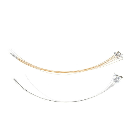 FENGGUIQU Lyre Replacement Strings Copper Accessories for Hobbyists 1 Set