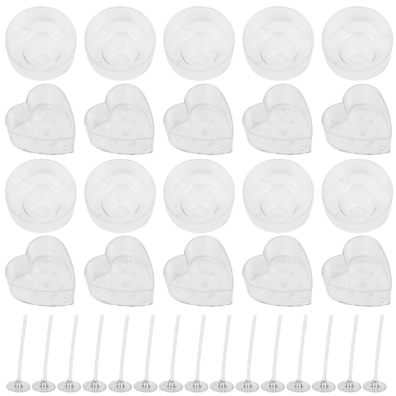 FENGGUIQU Candle Making DIY Craft Tool DIY Candle Making Kit Transparent 1 Set for