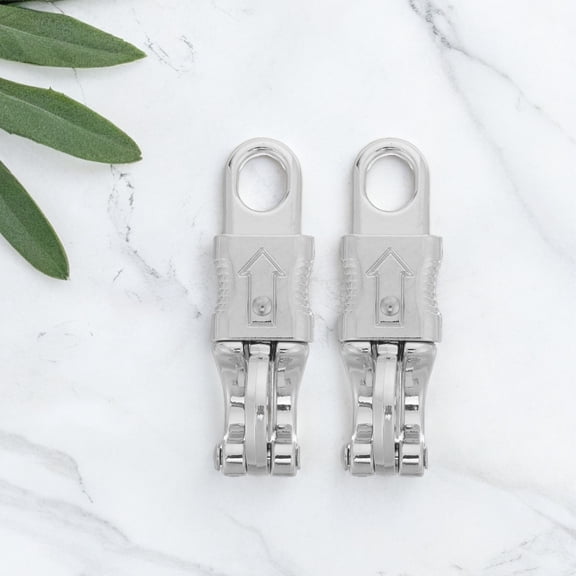 FENGGUIQU 2Pcs Lanyard Clip Snap Hooks Zinc Alloy Equestrian Panic Hook Horse Gear