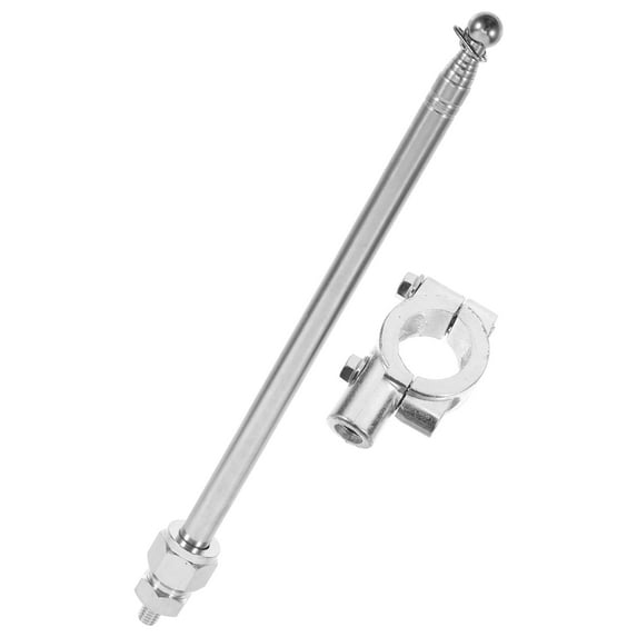 FENGGUIQU Motorcycle Bicycle Flagpole Handlebar Mount Flag Pole Holder Essential Bike Motorcycle Accessories