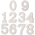 thumbnail image 1 of FENGGUIQU Iron-On Number Patches Set for Clothing, Fabric Badges, Decor Accessories for Jackets, Shirts, and Bags, 1 of 7