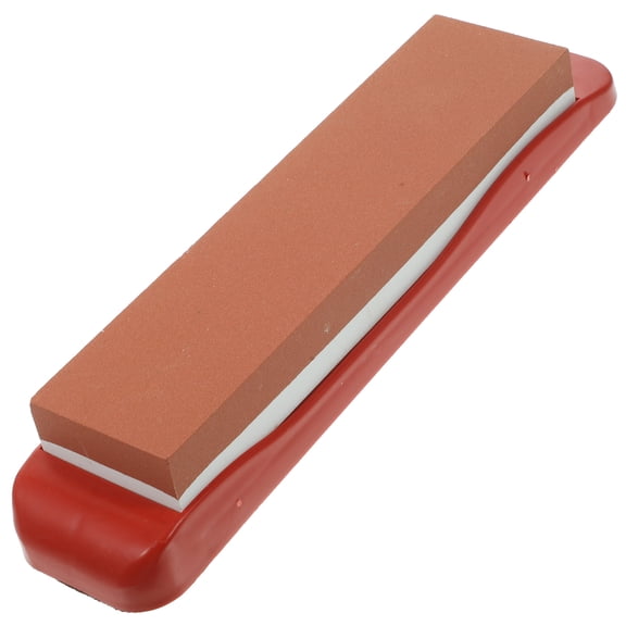 FENGGUIQU Durable Orange Sharpening Stone for Knives Easy to Use Kitchen Whetstone Sharpener