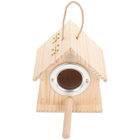 FENGGUIQU Parakeet Nesting Box Bird Nest Box Synthetic Material Suitable For Outdoor 1Set