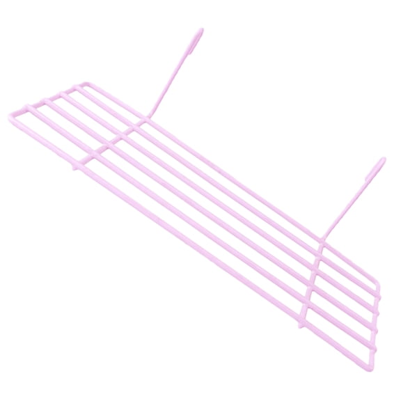 FENGGUIQU Parrot Perch Bird Stand Pole Wall Grid Parrot Perch Iron 1Pcs for Small Parrots