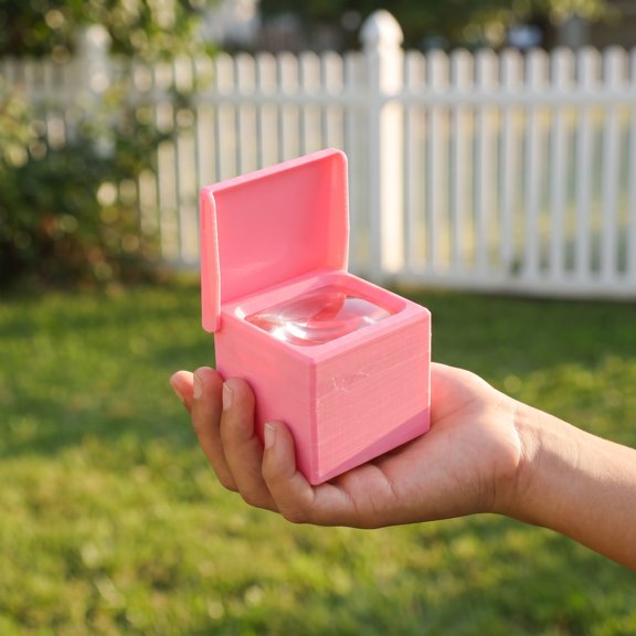 FENGGUIQU Pink Optical Composition Viewer Instant Creative Preview for Artists
