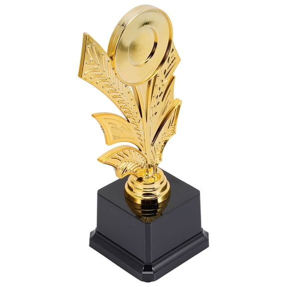 FENGGUIQU Plastic Plated Gold Award Trophy Cup for Tournaments Durable and Lightweight Prize Trophy