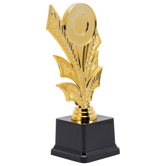 FENGGUIQU Plastic Plated Gold Trophy Cup for Tournaments and Winning Prizes Durable Award Trophy