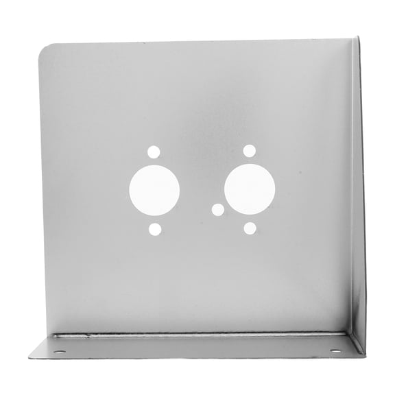 FENGGUIQU Plated Silver Alloy Van Heater Mount Bracket for Stable and Durable Heater Installation