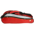 thumbnail image 1 of FENGGUIQU Portable Badminton Bag Dark Red Nylon Large Capacity Multi Layer Racket Storage Pouch, 1 of 8