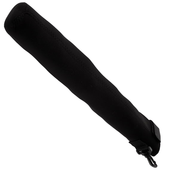 FENGGUIQU Portable Black Bat Cover for Baseball and Golf Clubs with Elastic Durable Material