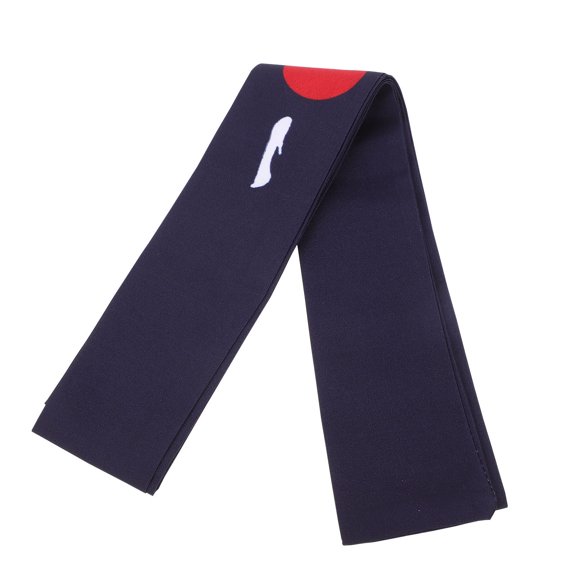 FENGGUIQU Breathable Blue Cotton Japanese Headband Reusable Decorative Band for Karate and Cooking