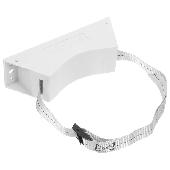 FENGGUIQU Propane Tank Wall Mount Plastic Light Grey 1 Set For Stable Solution