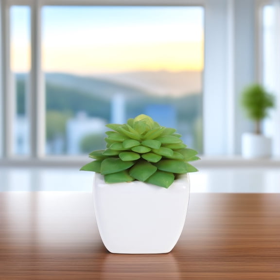 FENGGUIQU Realistic Fake Plants with Natural Color for Indoor Garden and Home Decor