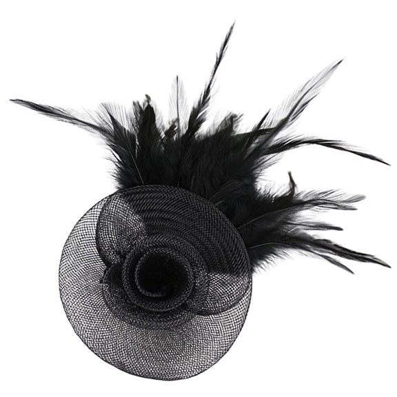 FENGGUIQU Reusable Bridal Headdress Lightweight Fascinator for Weddings