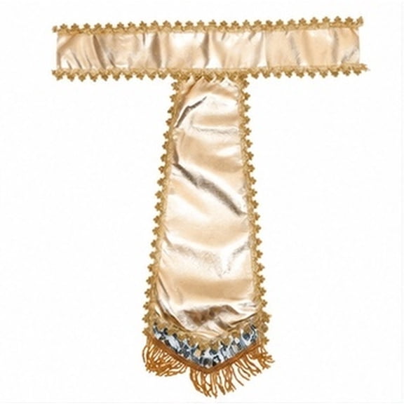 FENGGUIQU Adjustable Golden Egyptian Cosplay Belt Cloth Material for Party Decoration