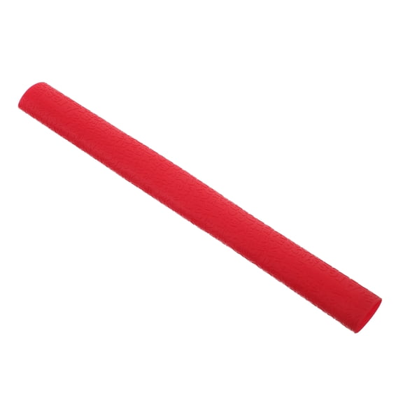 FENGGUIQU Reusable Red Silicone Billiard Cue Wrap Protector Sleeve for Comfortable Secure Grip