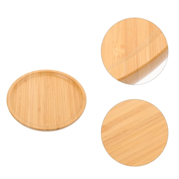 FENGGUIQU Reusable Snack Serving Tray Plates for Fruit, Tea, Appetizers - Convenient, and Easy to Store for Daily Use