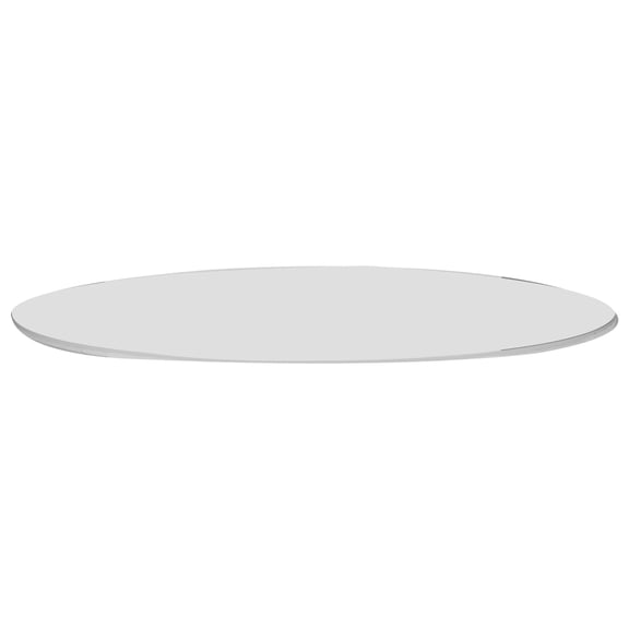 FENGGUIQU Round Acrylic Clock Face Panel with High Transparency for Modern DIY Wall Clock