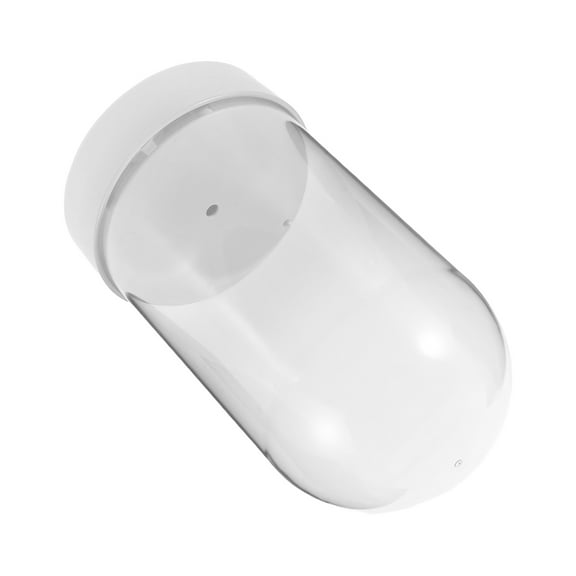 FENGGUIQU Shatterproof Plastic Cloche Dome for Snow Globe Crafting and Festive Display