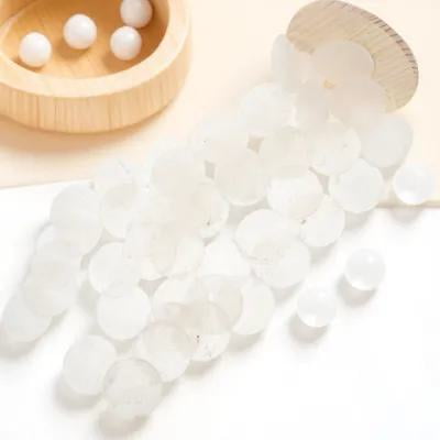FENGGUIQU Capiz Shell Wind Chimes White Decorative Home and Garden Hanging