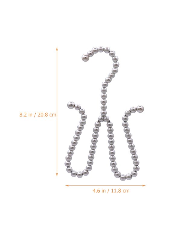 White ABS Shoe Hanger, Double Hook Design, Perfect for Air Drying and Closet Organization