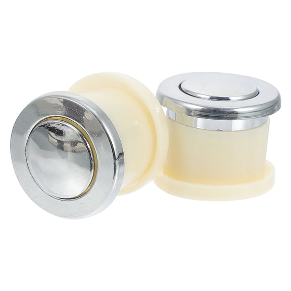 FENGGUIQU Set of 2 Retractable Cupboard Pull Knobs, Zinc Alloy Hidden Handles for Kitchen and Home Cabinets