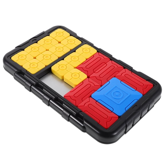FENGGUIQU Sliding Puzzle Game Party Favors Black Plastic 1 Pack Ideal for Family Gatherings and Fun