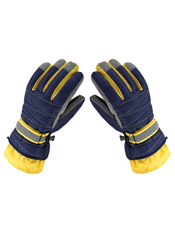 Cold Weather Gloves Super Warm Windproof Waterproof Long Cuff