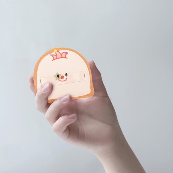 FENGGUIQU Soft Beige Makeup Sponge, Polyurethane for Liquid Foundation, Cream, and Dry Powder Makeup