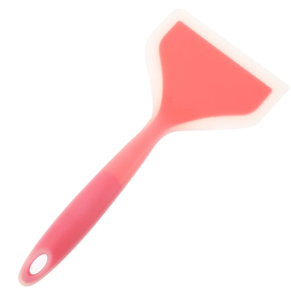 FENGGUIQU Spatula Flipper Wide Turner for Pancake Red 1Pack