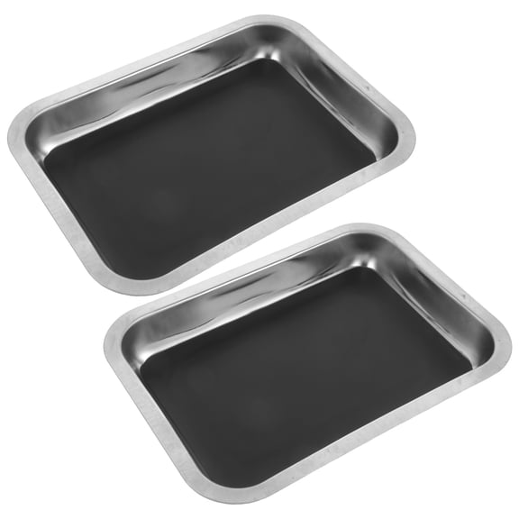 FENGGUIQU Stainless Tray Steel Dissection for Wax with Base A4 Biology Labs