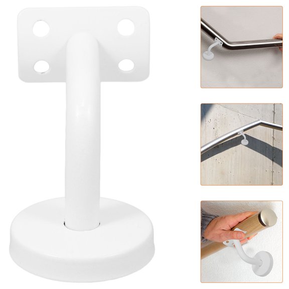 FENGGUIQU Stainless Steel Hand Rail Brackets for Stairs Modern Design Adjustable Angle 1Set