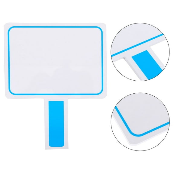 FENGGUIQU Student Handheld Whiteboard for Classroom Use, PVC, Dry Erase Board with Scoring, 1 Set